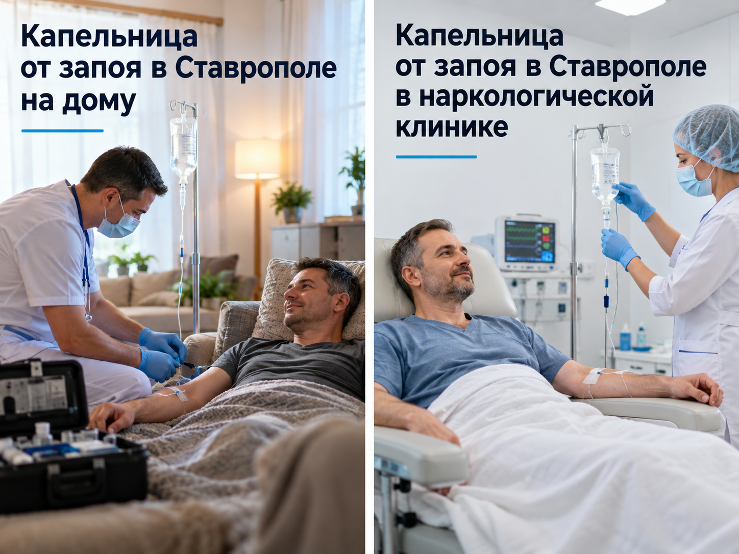 Медицинский персонал в клинике